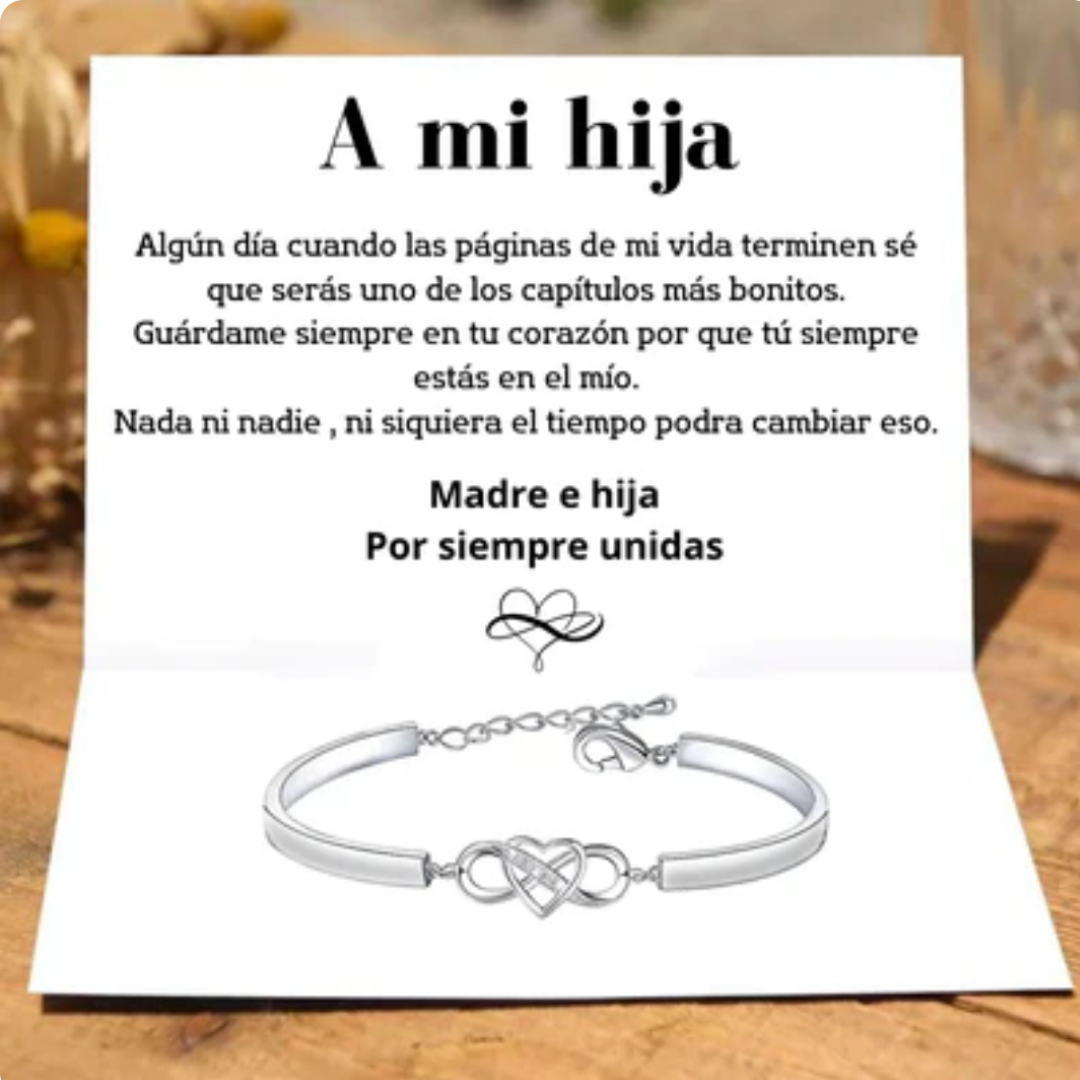 Pulsera Corazón Infinito